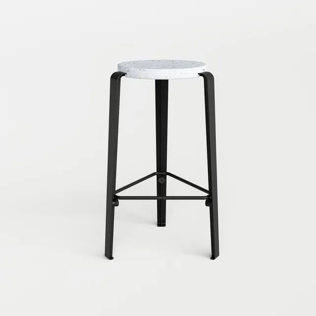 tiptoe-lou-barhocker-recycelter-kunststoff-venezia-66-76cm image 1