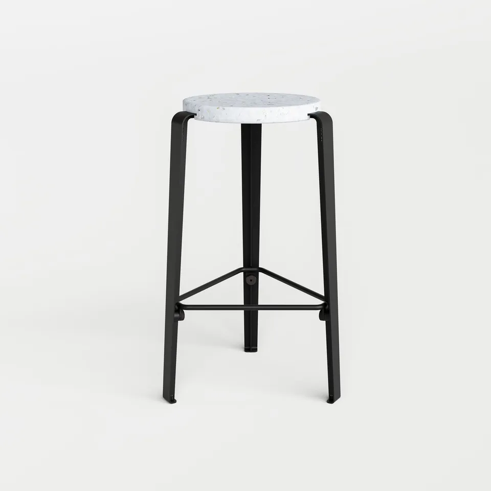 tiptoe-lou-barhocker-recycelter-kunststoff-venezia-66-76cm image 1