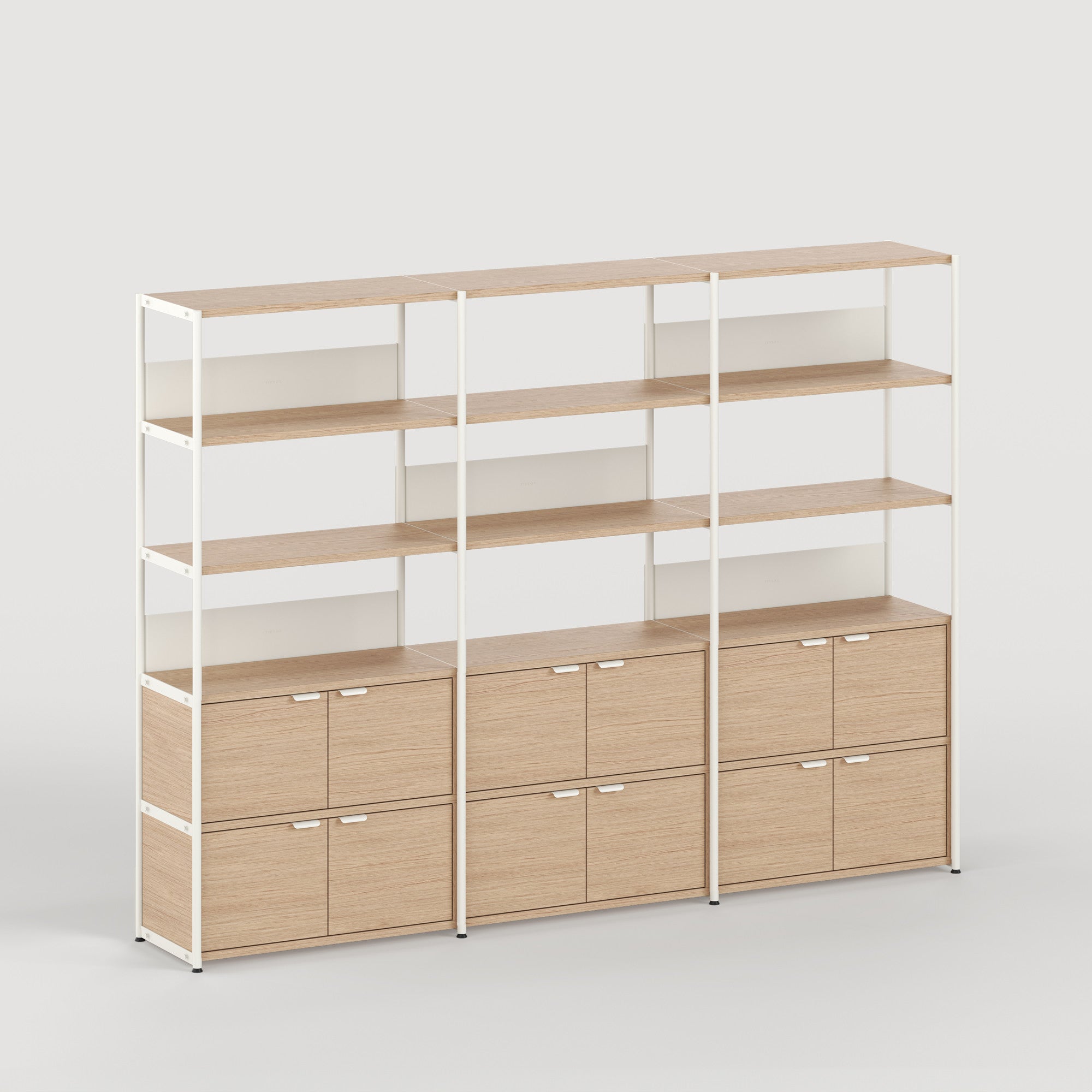 tiptoe-unit-regal-h180-215-x-b244cm-ko-zertifiziertes-holz image 4