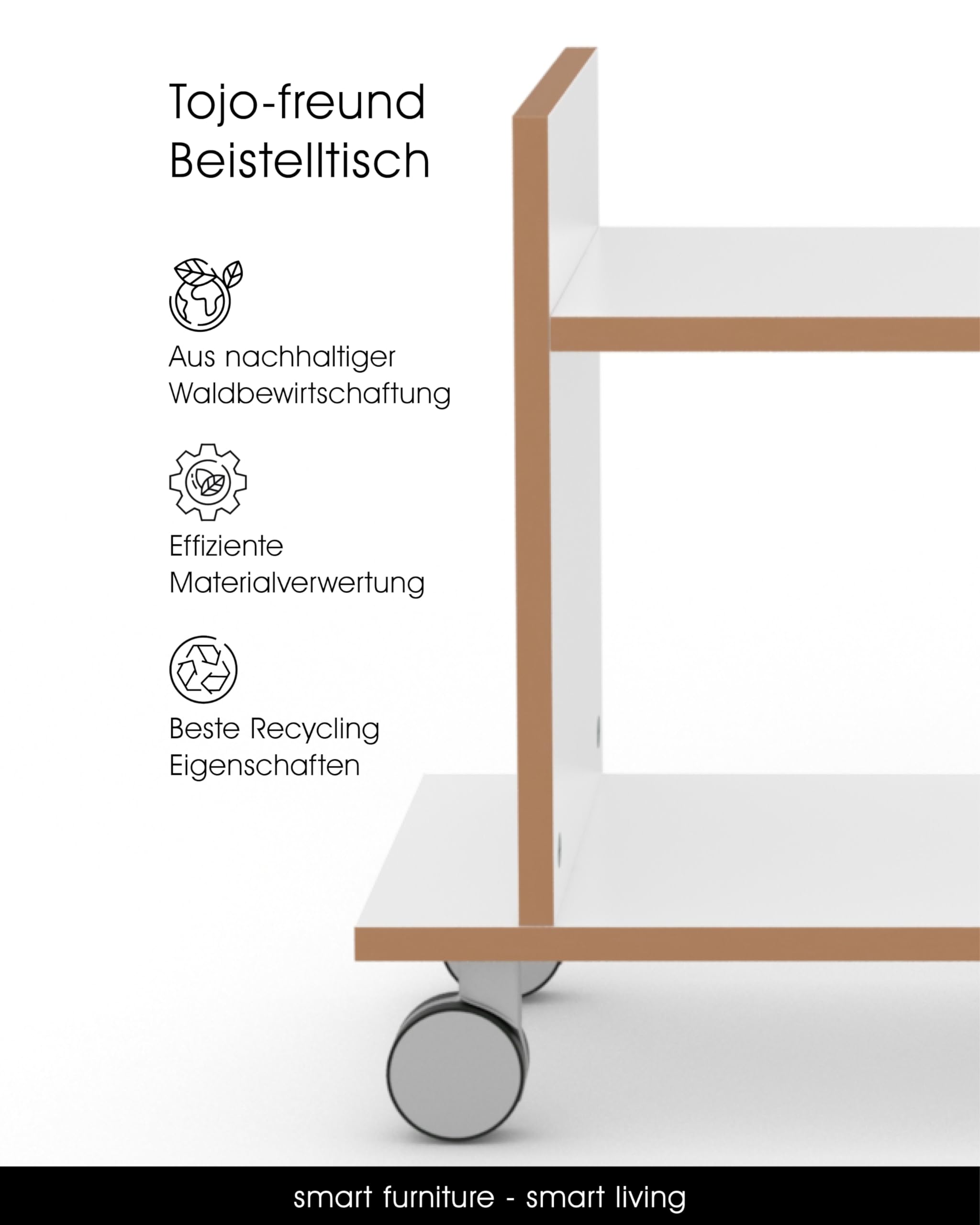 tojo-freund-beistelltisch-mit-rollen-wei-80-x-32-x-58-cm image 6