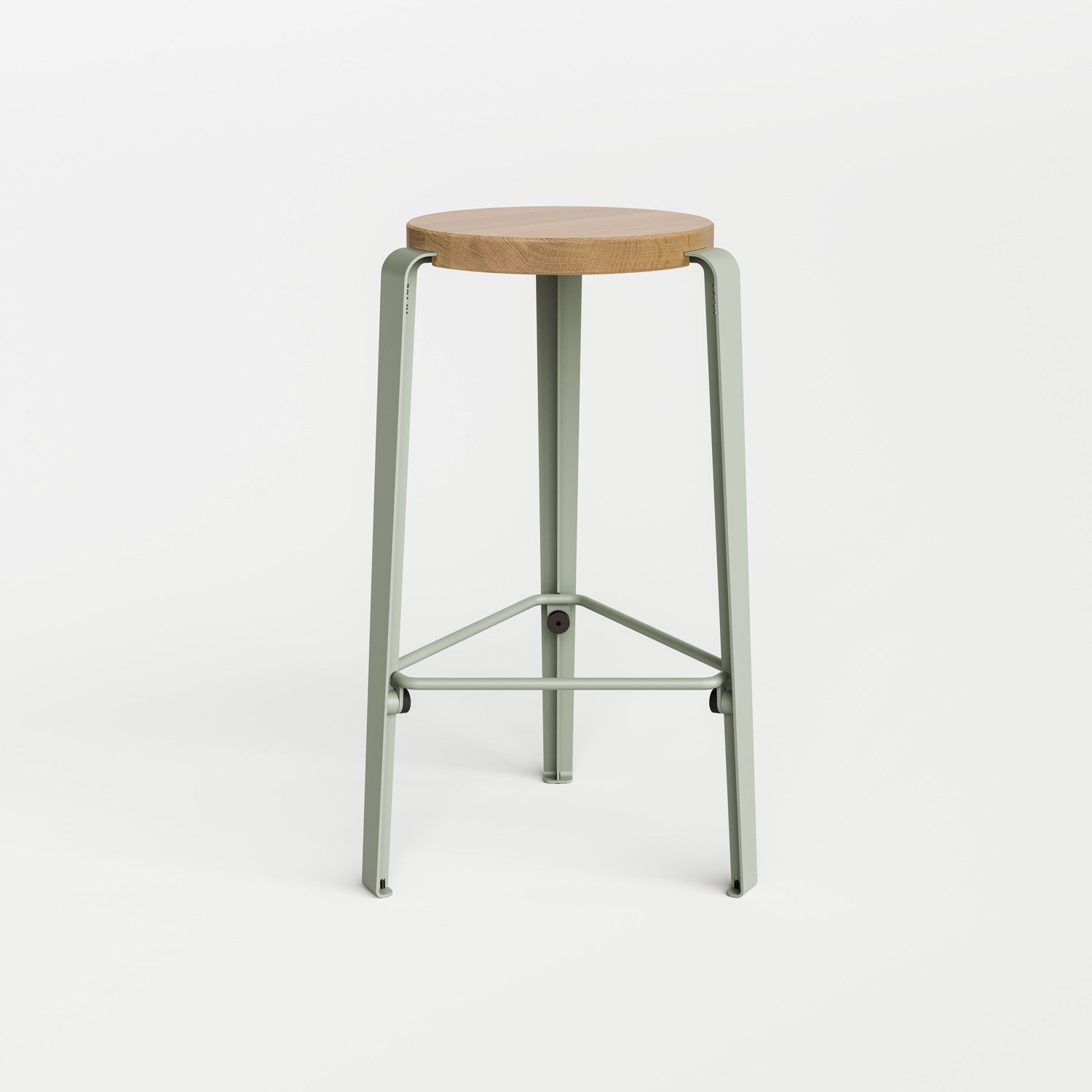 tiptoe-barhocker-lou-massive-eiche-66-76-cm-stahlgestell image 4