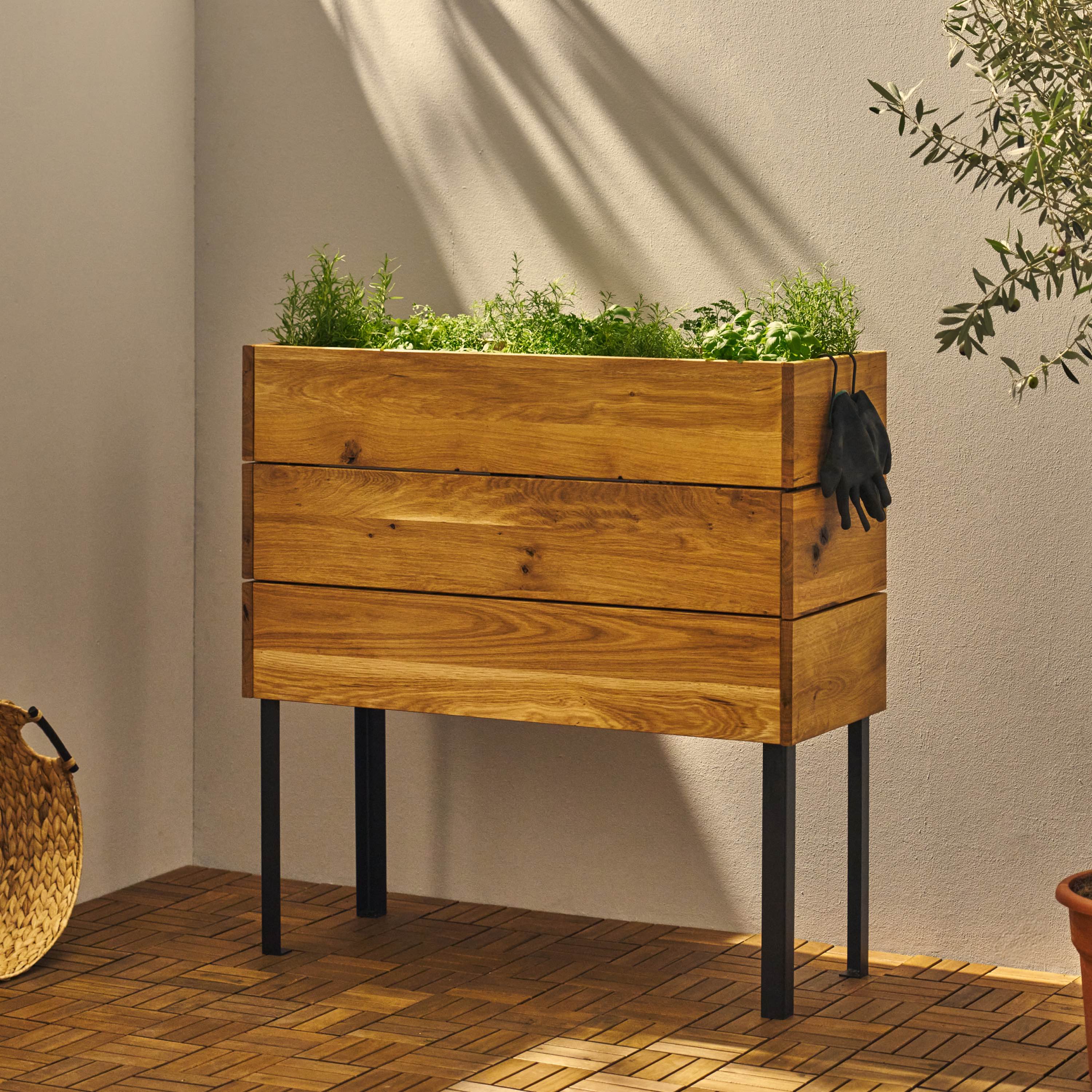 natural-goods-berlin-4er-set-beetbeine-classic-hochbeetf-e-100-cm image 2