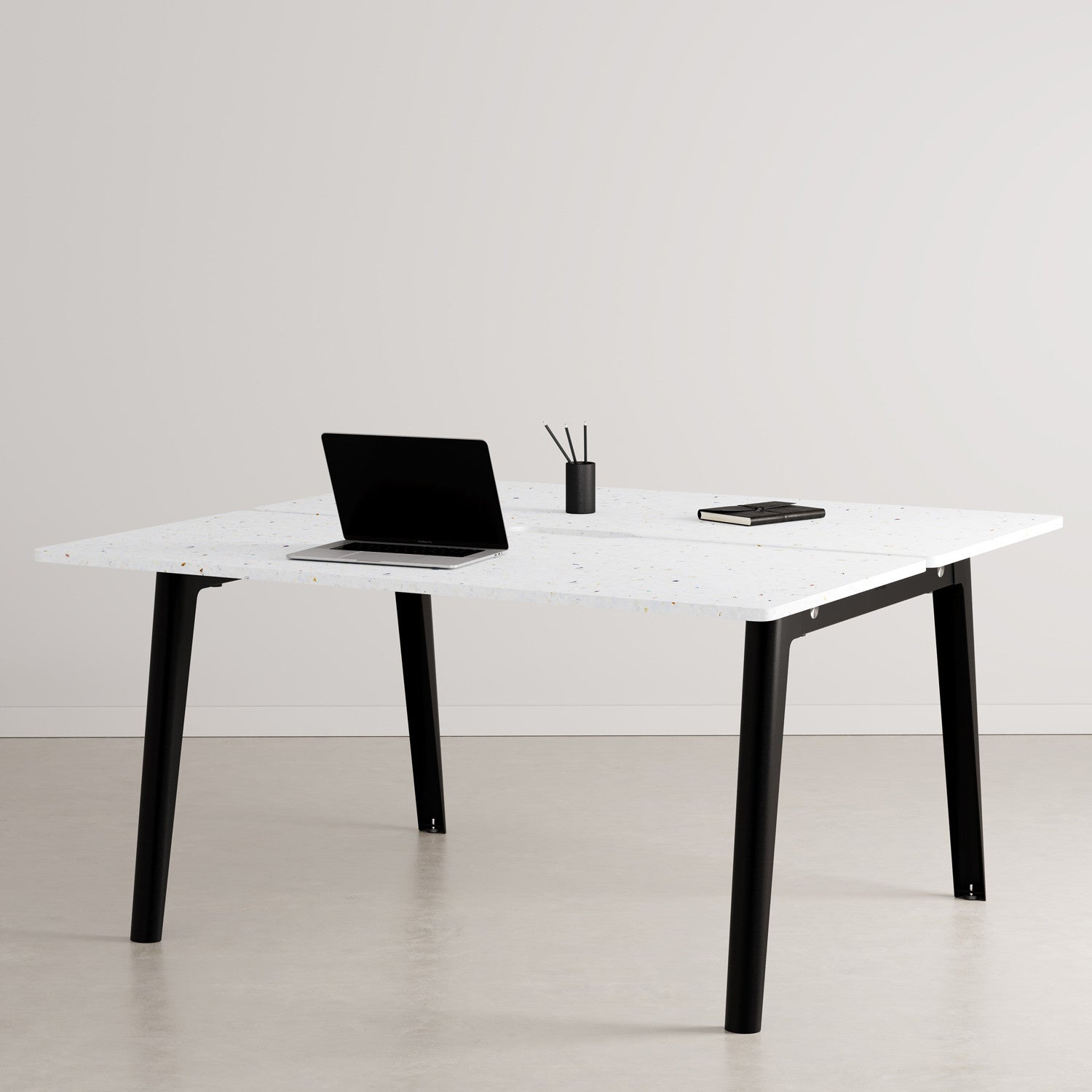 tiptoe-new-modern-open-space-schreibtisch-2-pl-tze-venezia-recycelter-kunststoff image 1