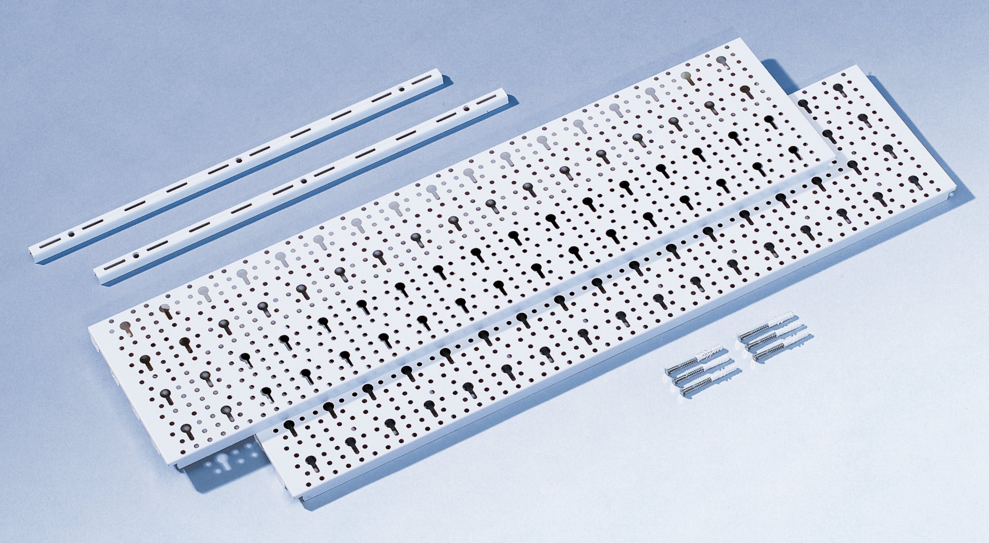 element-system-heimwerker-grundset-werkzeugwand-2x-lochplatte-800x200-mm-wei image 2