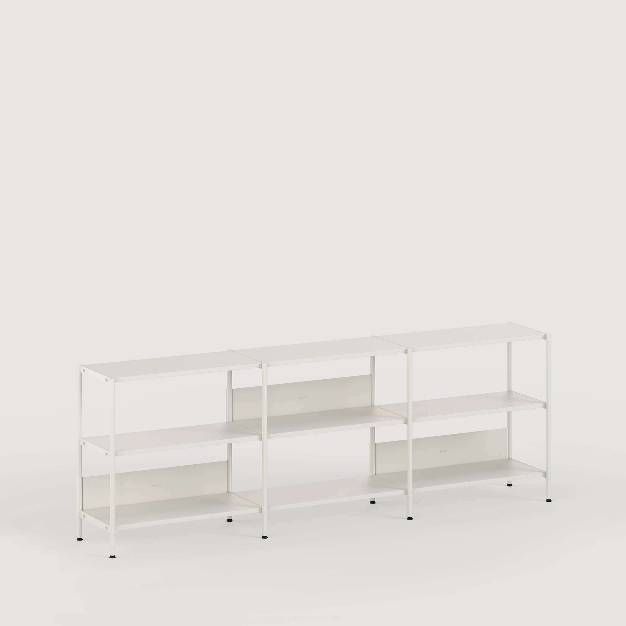 tiptoe-regal-unit-h75-bis-85-x-b244cm-pulverbeschichteter-stahl image 1