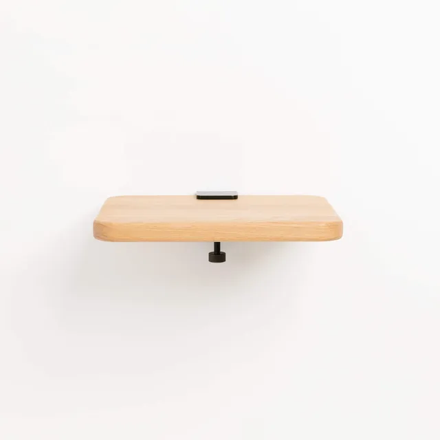 tiptoe-bracket-wand-nachttisch-massive-eiche image 1