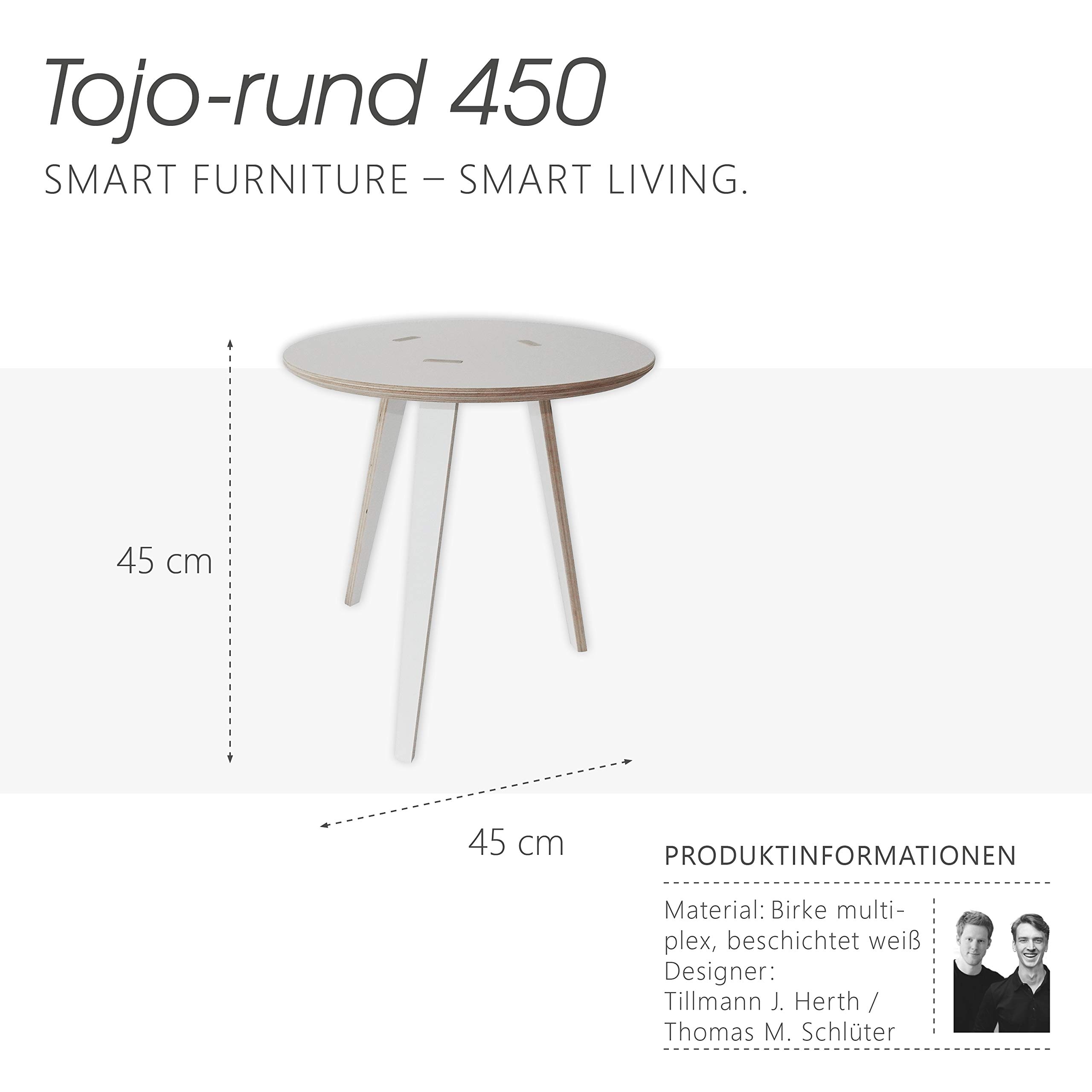 tojo-rund-450-couchtisch-rund-wei-45x45x45-cm-beistelltisch-birke image 3