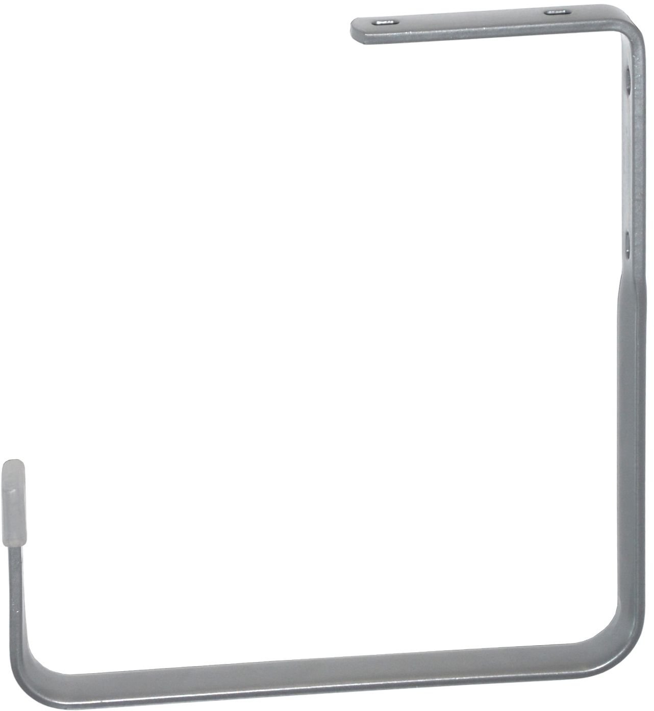 element-system-18133-00113-wand-und-deckenhaken-2-st-ck-140x80-mm-wei-aluminium image 1