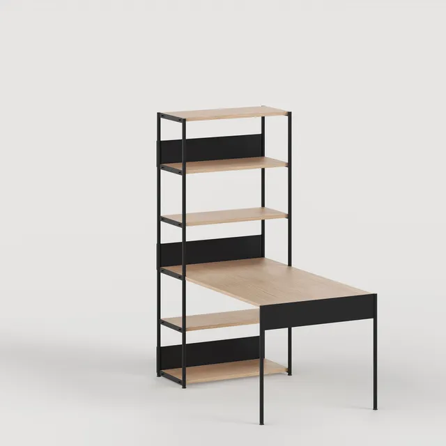 tiptoe-schreibtisch-unit-h110-180-x-l84cm-ko-zertifiziertes-holz image 1