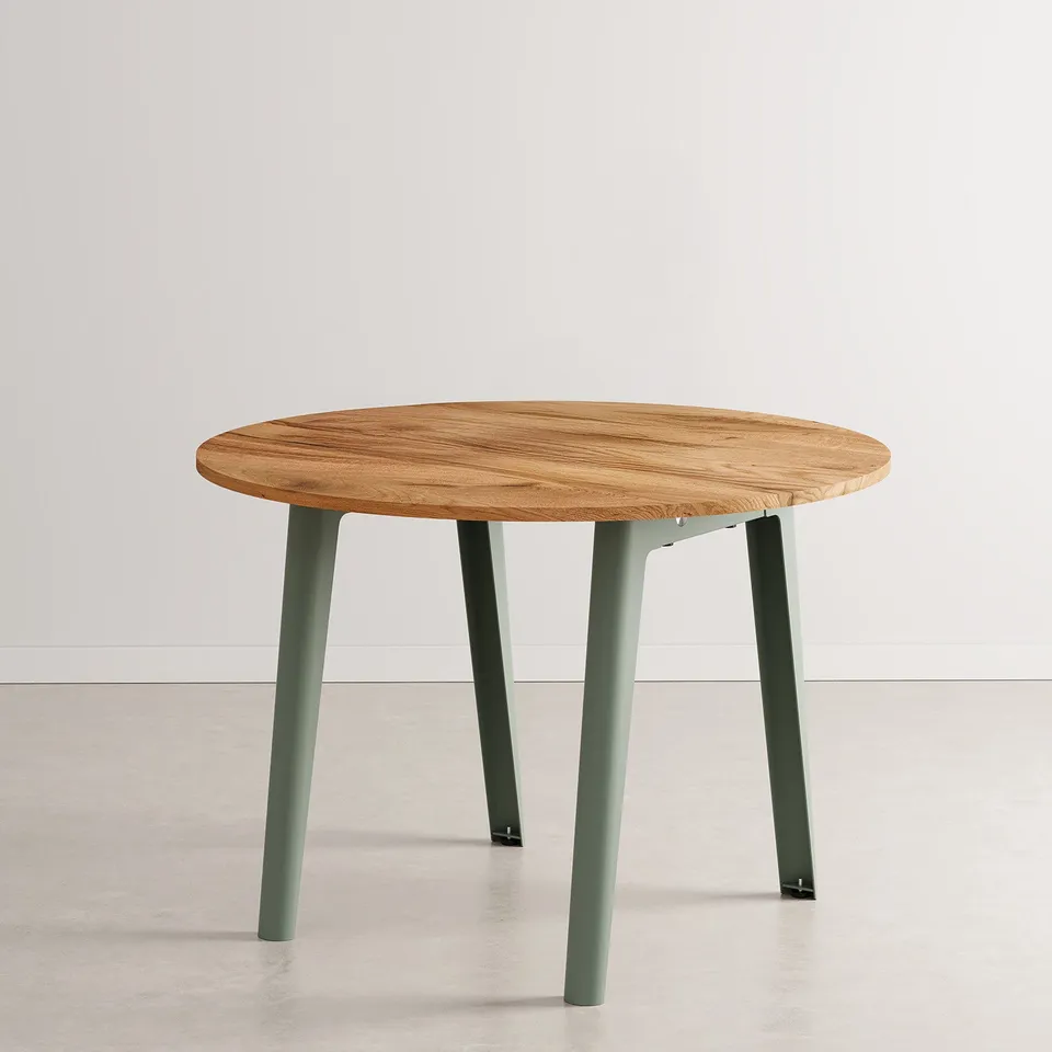 tiptoe-new-modern-runder-tisch-110cm-recyceltes-altholz image 1