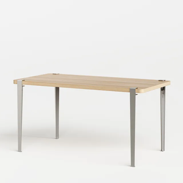 tiptoe-esstisch-ko-zertifiziertes-holz-core-edition-edelstahl image 1