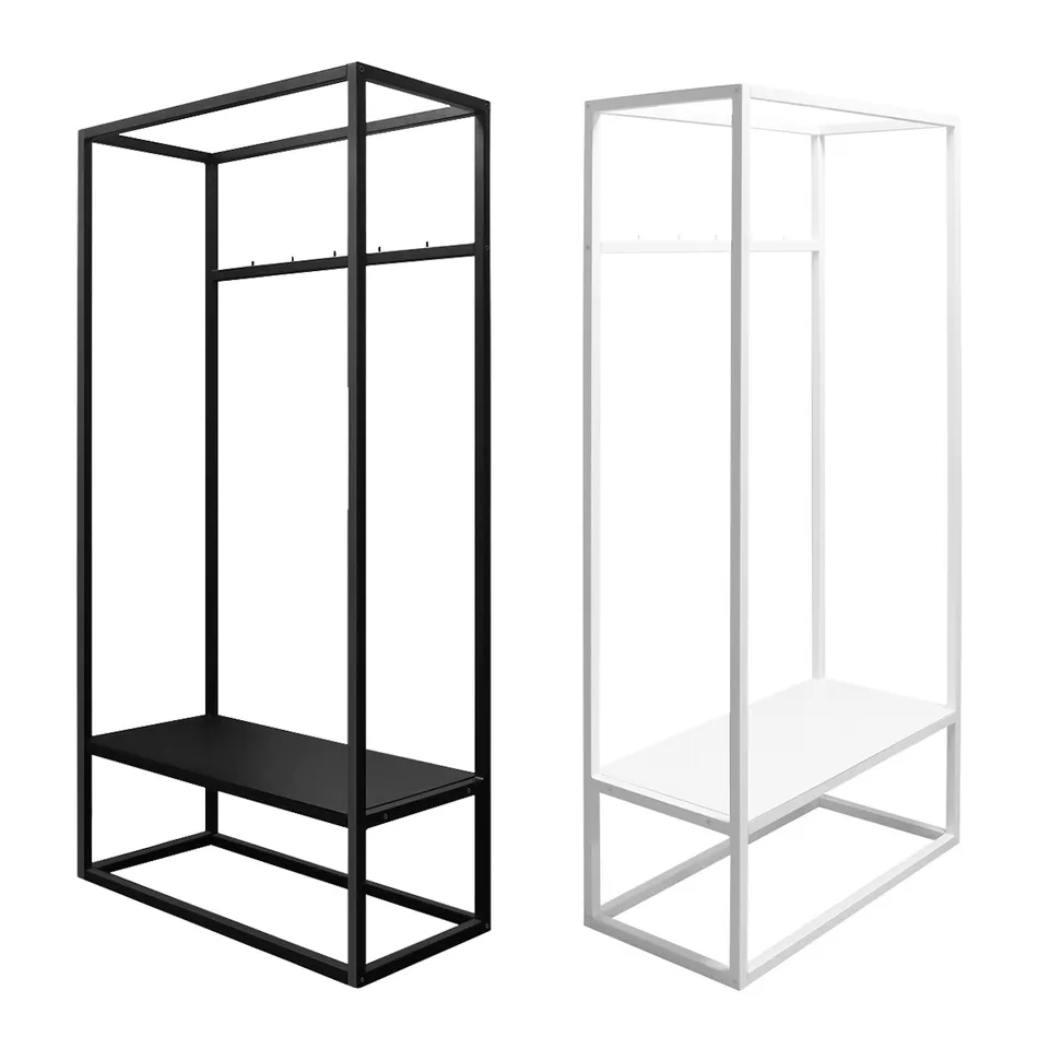 natural-goods-berlin-kleiderst-nder-quader-freistehende-garderobe-mit-haken-und- image 1