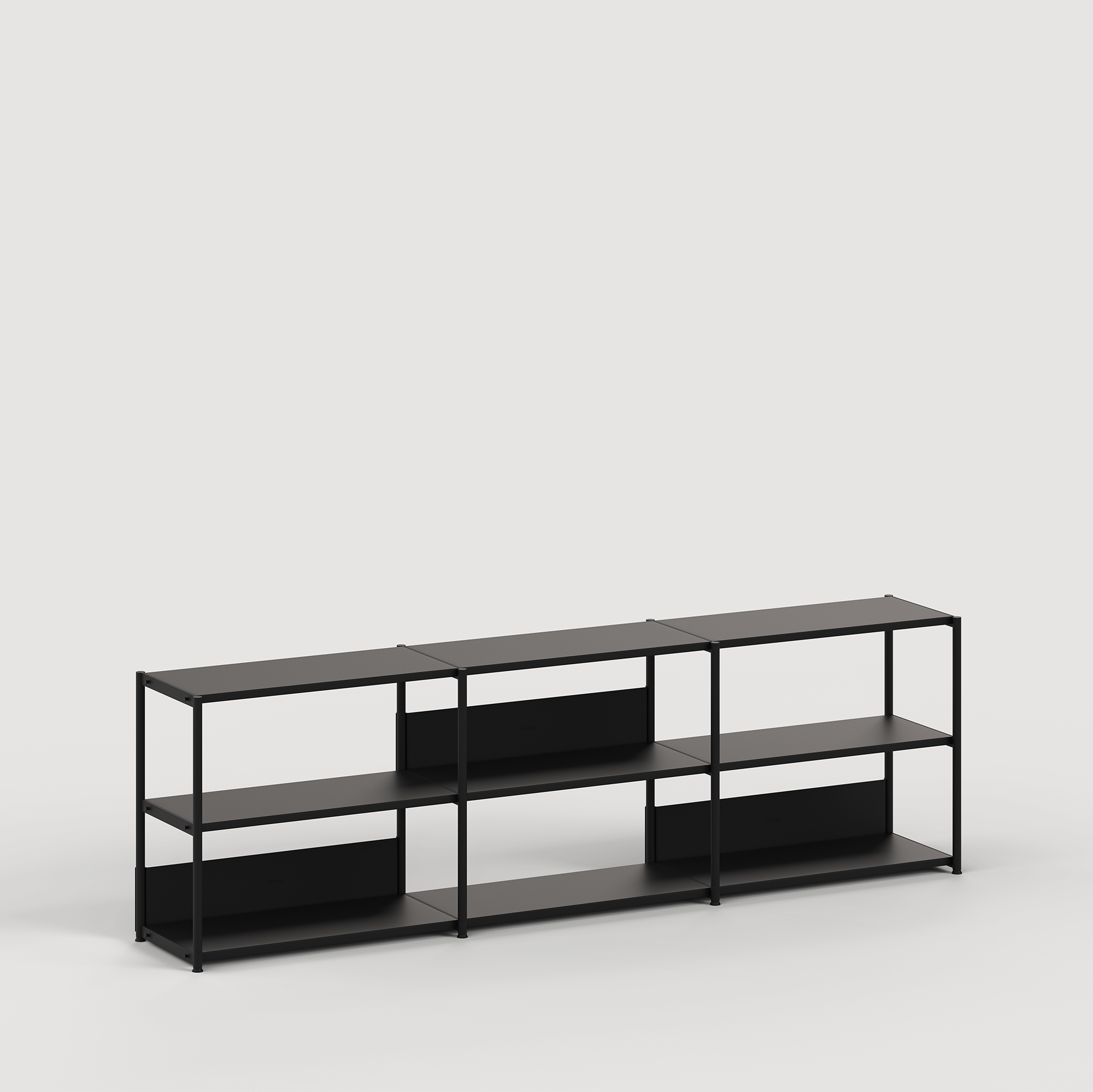 tiptoe-regal-unit-h75-bis-85-x-b244cm-pulverbeschichteter-stahl image 7