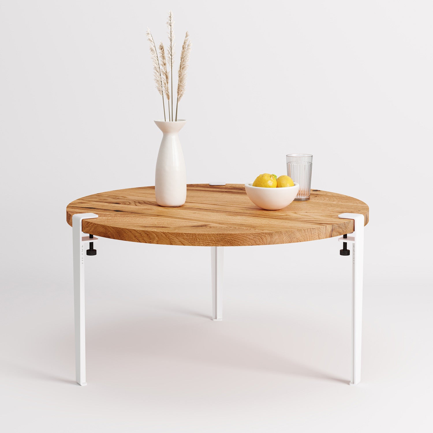 tiptoe-runder-couchtisch-80-cm-recyceltes-altholz-mit-3-stahlbeinen-43-cm image 5