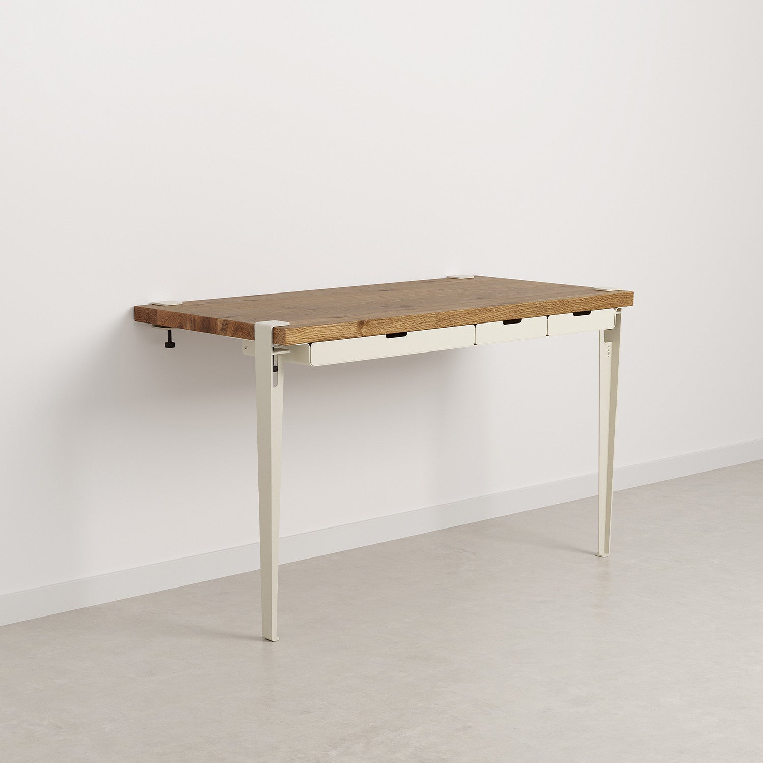 tiptoe-wandschreibtisch-120x60-cm-recyceltes-altholz-mit-2-beinen-75-cm image 5