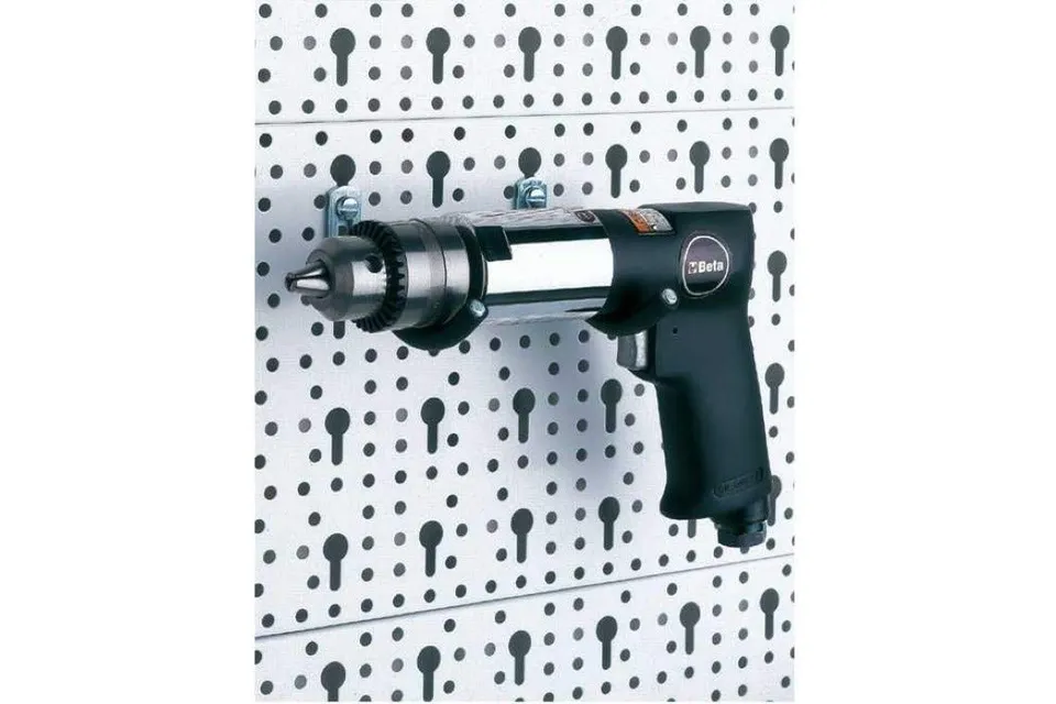element-system-werkzeughalter-gebogen-2er-set-f-r-lochwand-verzinkt-wei image 1