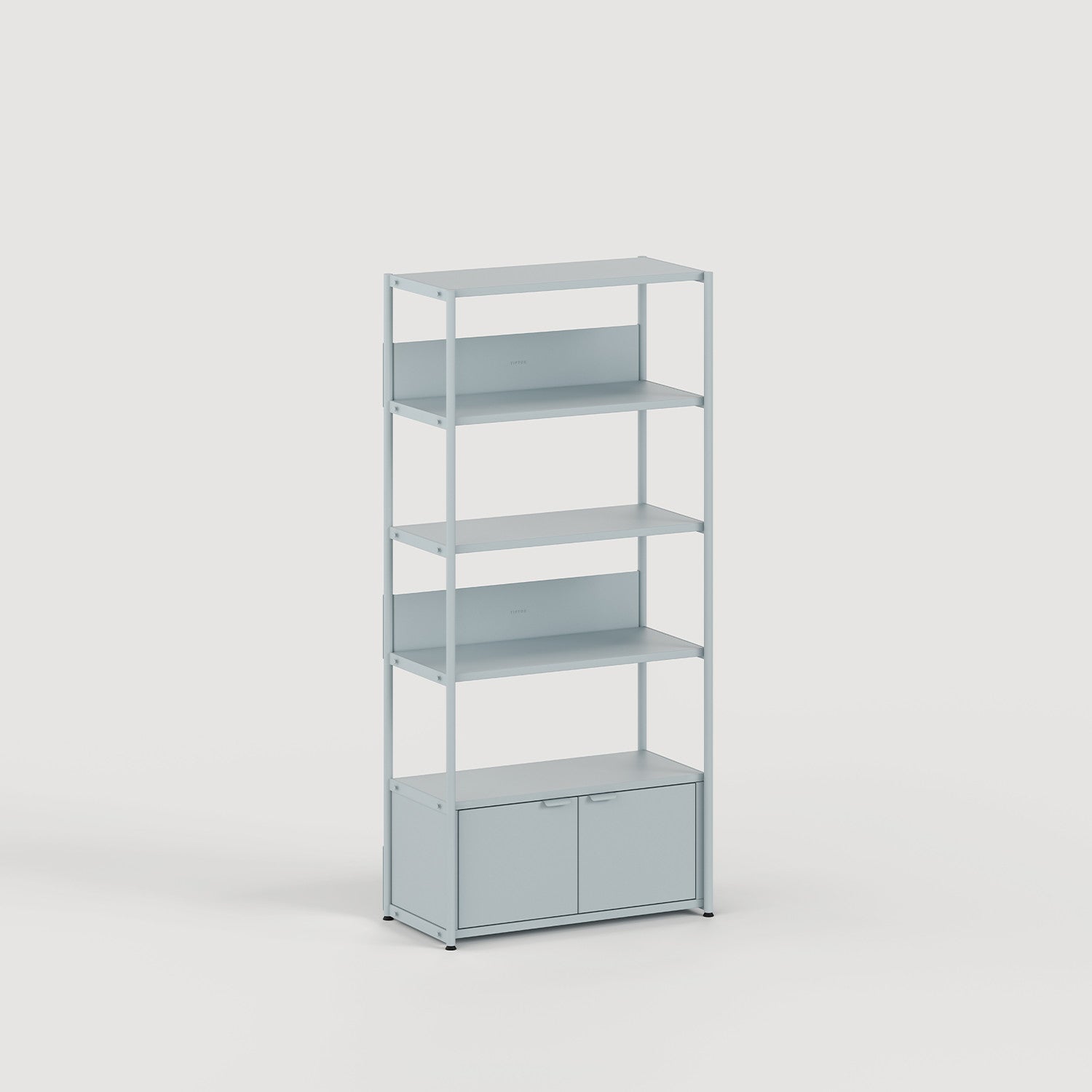 tiptoe-unit-regal-h180-215-x-b84cm-pulverbeschichteter-stahl image 7