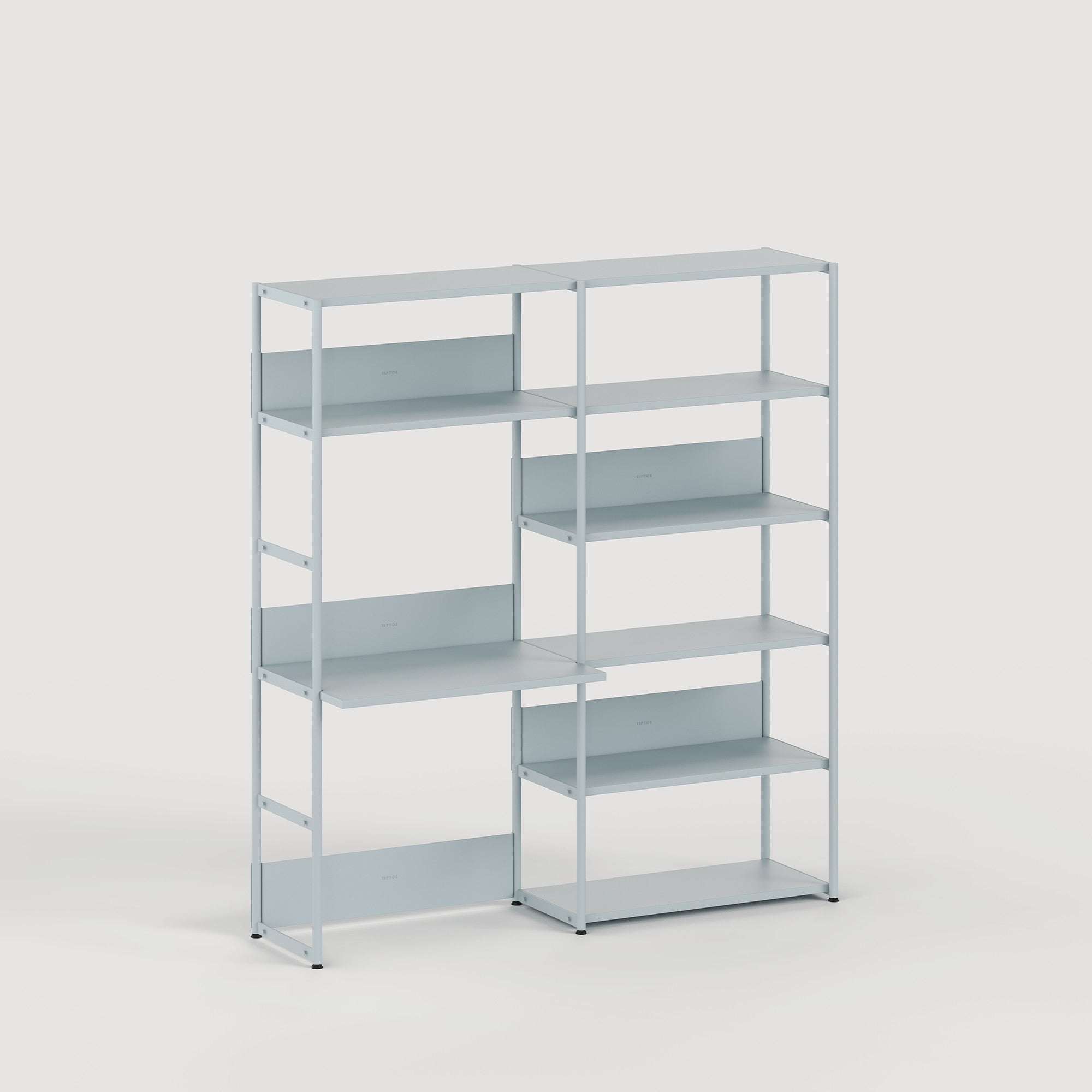tiptoe-schreibtischregal-unit-h180-bis-215-x-b164cm-pulverbeschichteter-stahl image 7