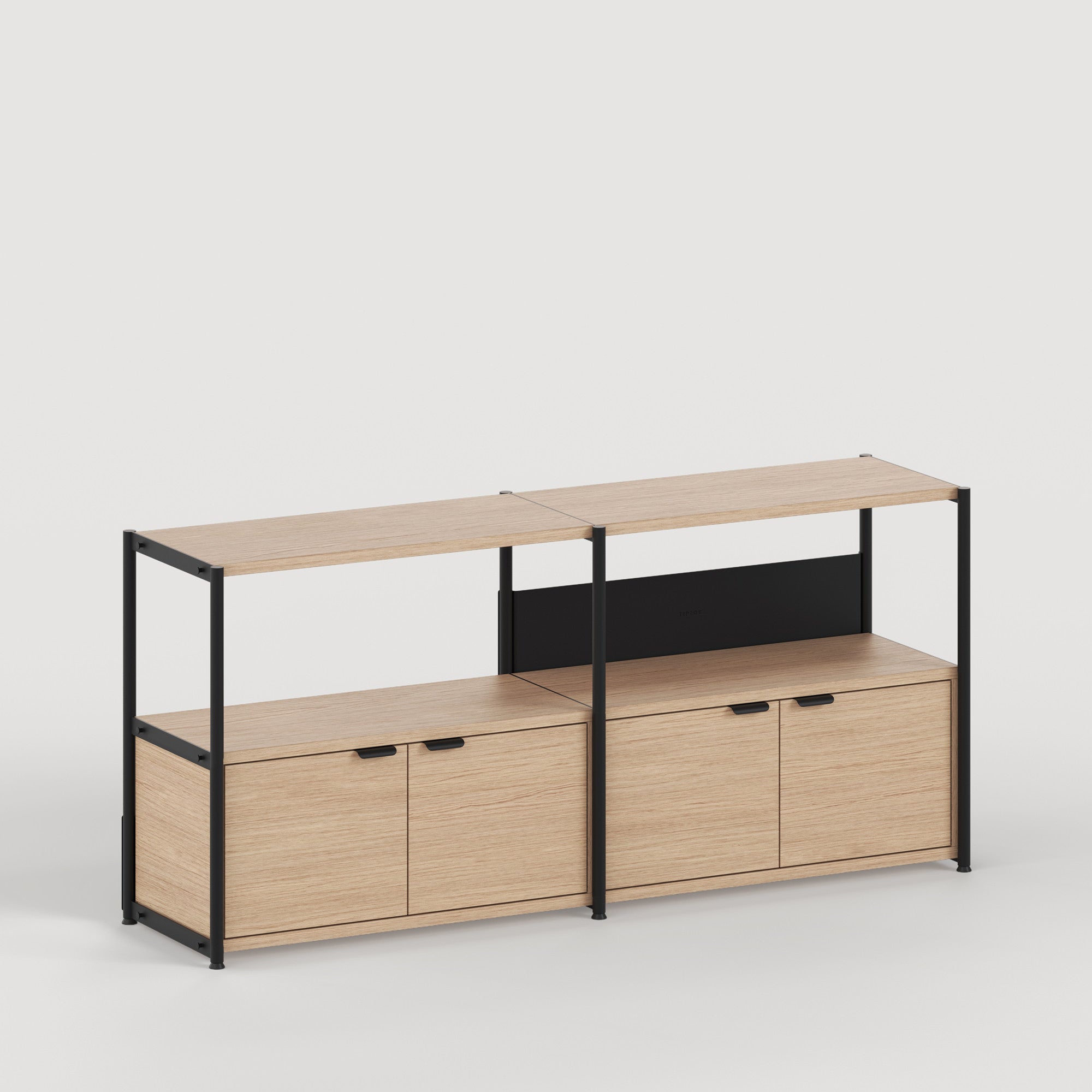 tiptoe-unit-regal-holz-h75-85-x-b164cm-ko-zertifiziert image 7