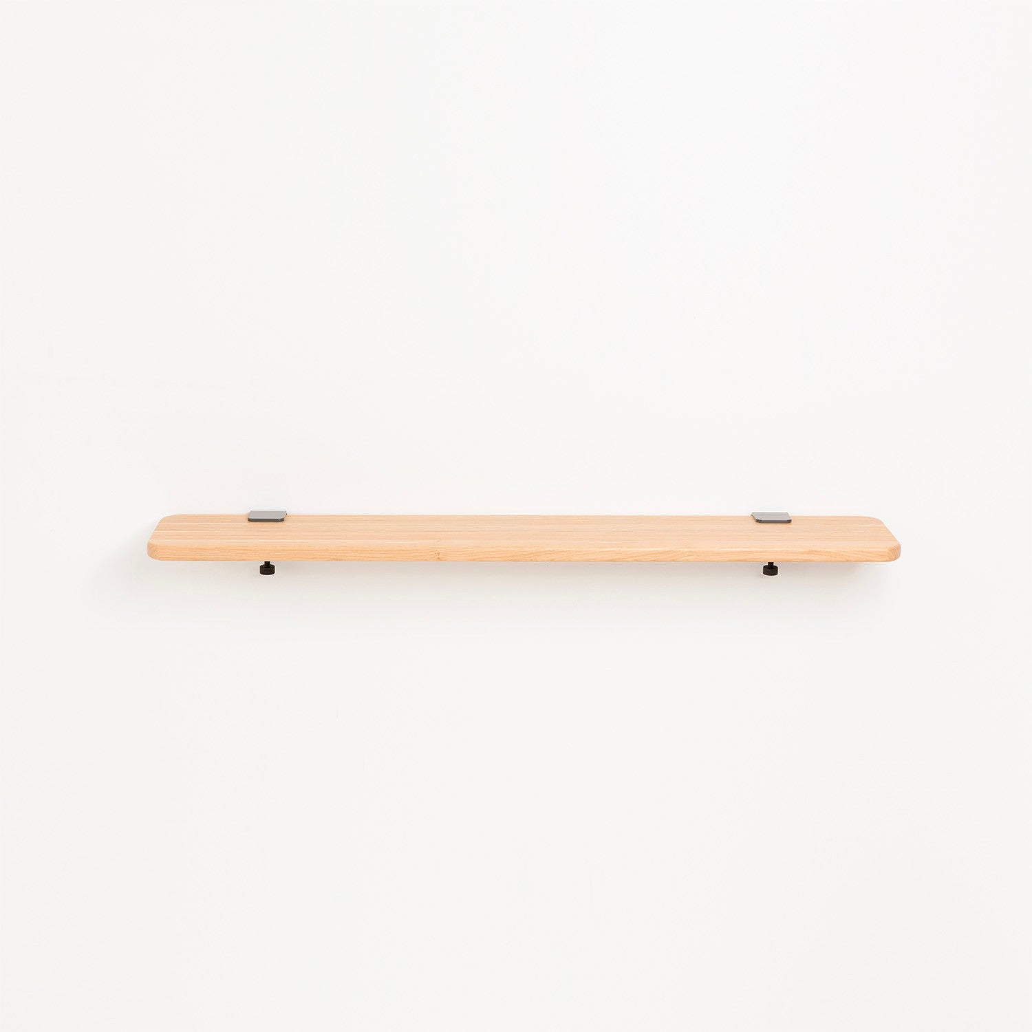 tiptoe-bracket-wandregal-massive-eiche-core-edition-edelstahl image 3