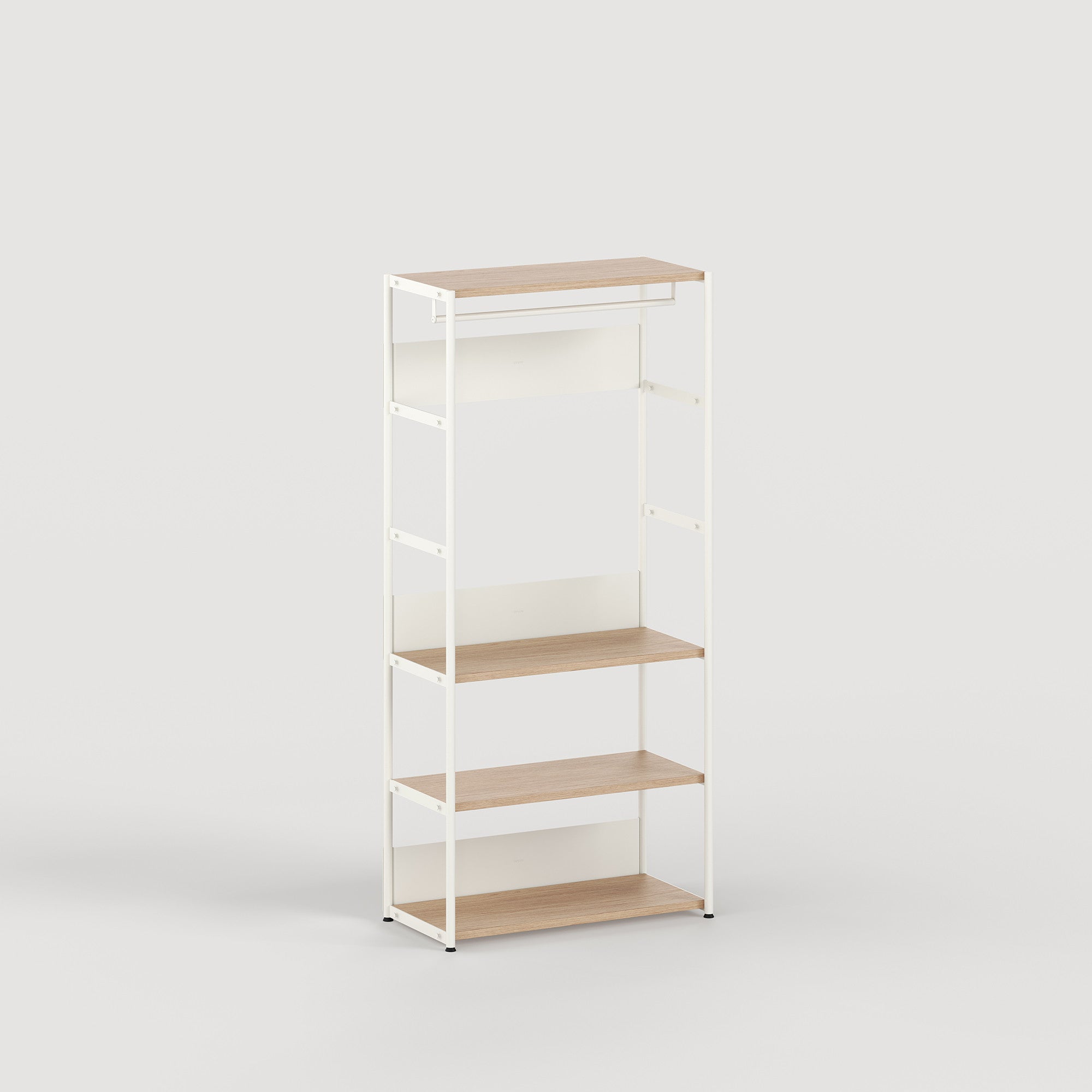 tiptoe-unit-kleiderschrank-h180-bis-215-x-b84-cm-ko-zertifiziertes-holz image 3