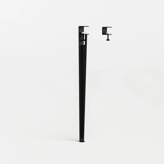 tiptoe-bracket-hochtischbein-90cm-mit-wandhaken image 1