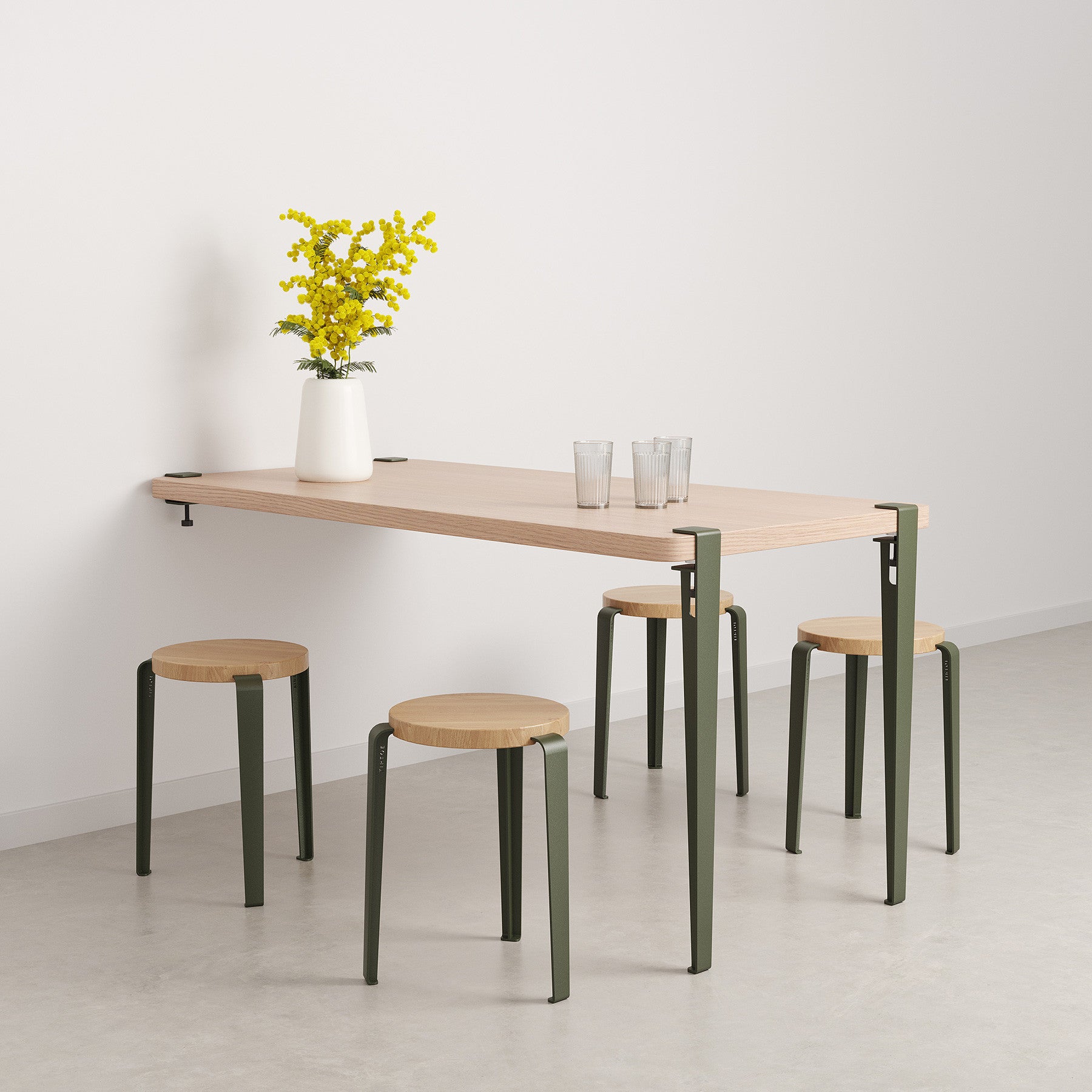 tiptoe-tischbein-75cm-wandhaken-bracket image 5
