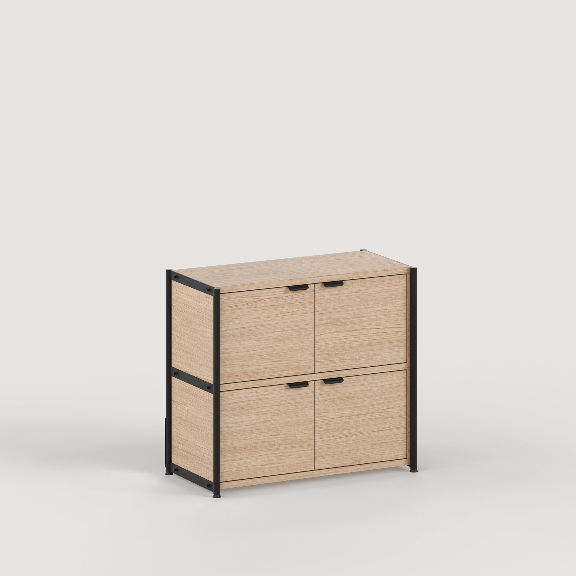 tiptoe-unit-regal-h75-85-x-b84cm-modulares-lowboard-holz-stahl image 8