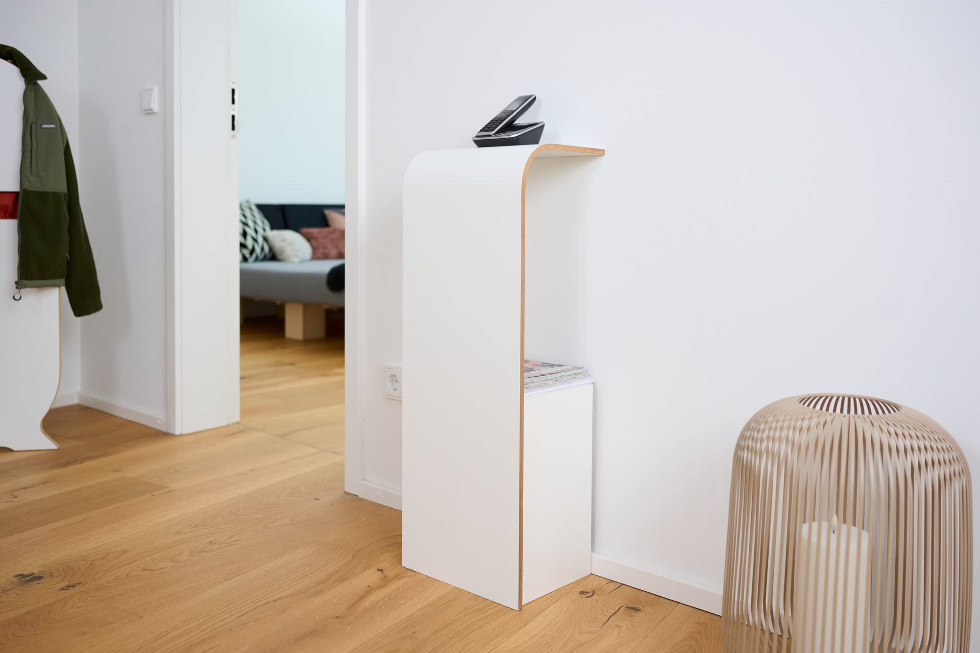tojo-fon-i-wandkonsole-telefontisch-31-x-25-x-85-cm-wei image 2