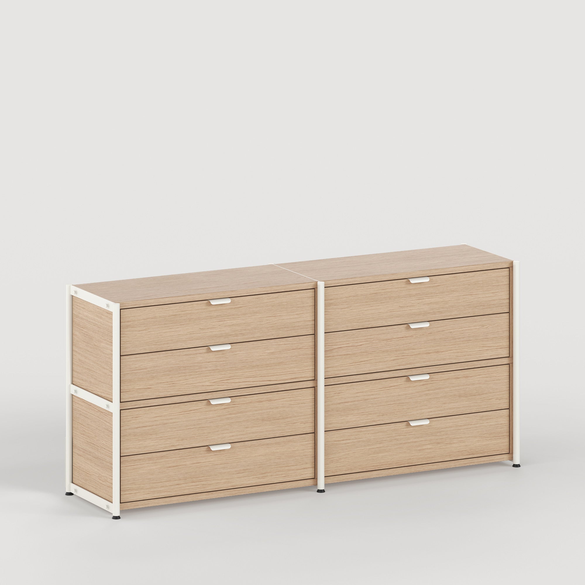 tiptoe-unit-regal-holz-h75-85-x-b164cm-ko-zertifiziert image 5