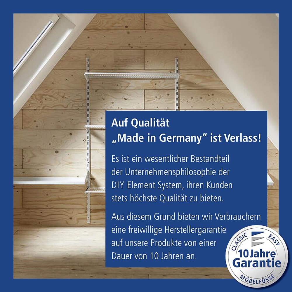 element-system-wandschiene-2-reihig-100-cm-regal-aufh-ngeschiene-stahl-schwarz-2 image 6