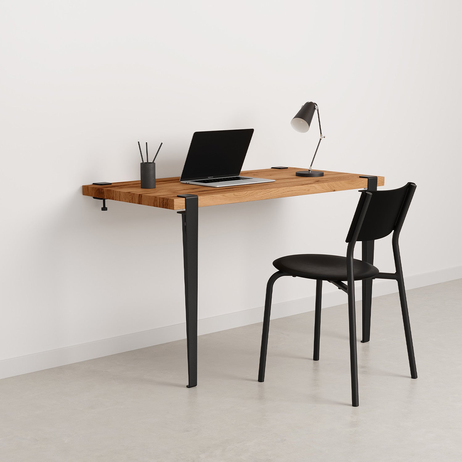 tiptoe-wandschreibtisch-120x60-cm-recyceltes-altholz-mit-2-beinen-75-cm image 4