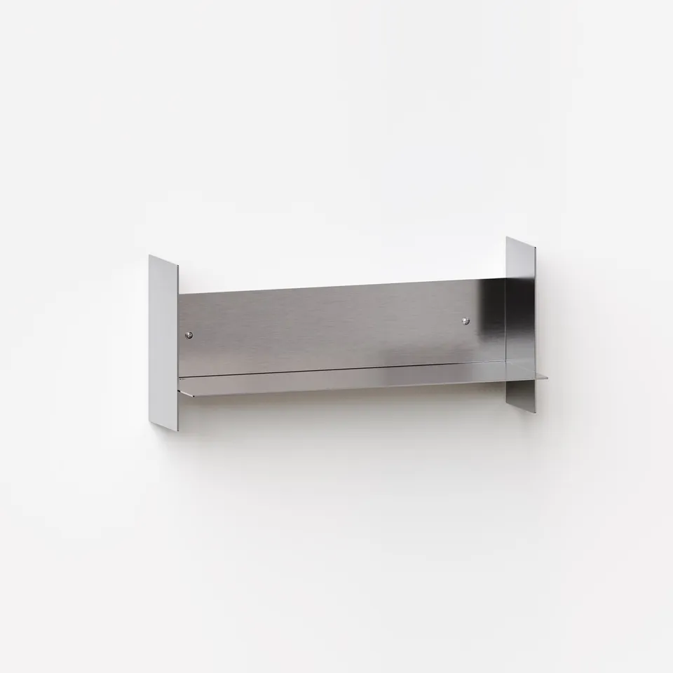tiptoe-wandregal-pli-core-edition-geb-rsteter-edelstahl image 1