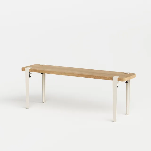 tiptoe-beistellbank-120x30cm-massive-eiche image 1
