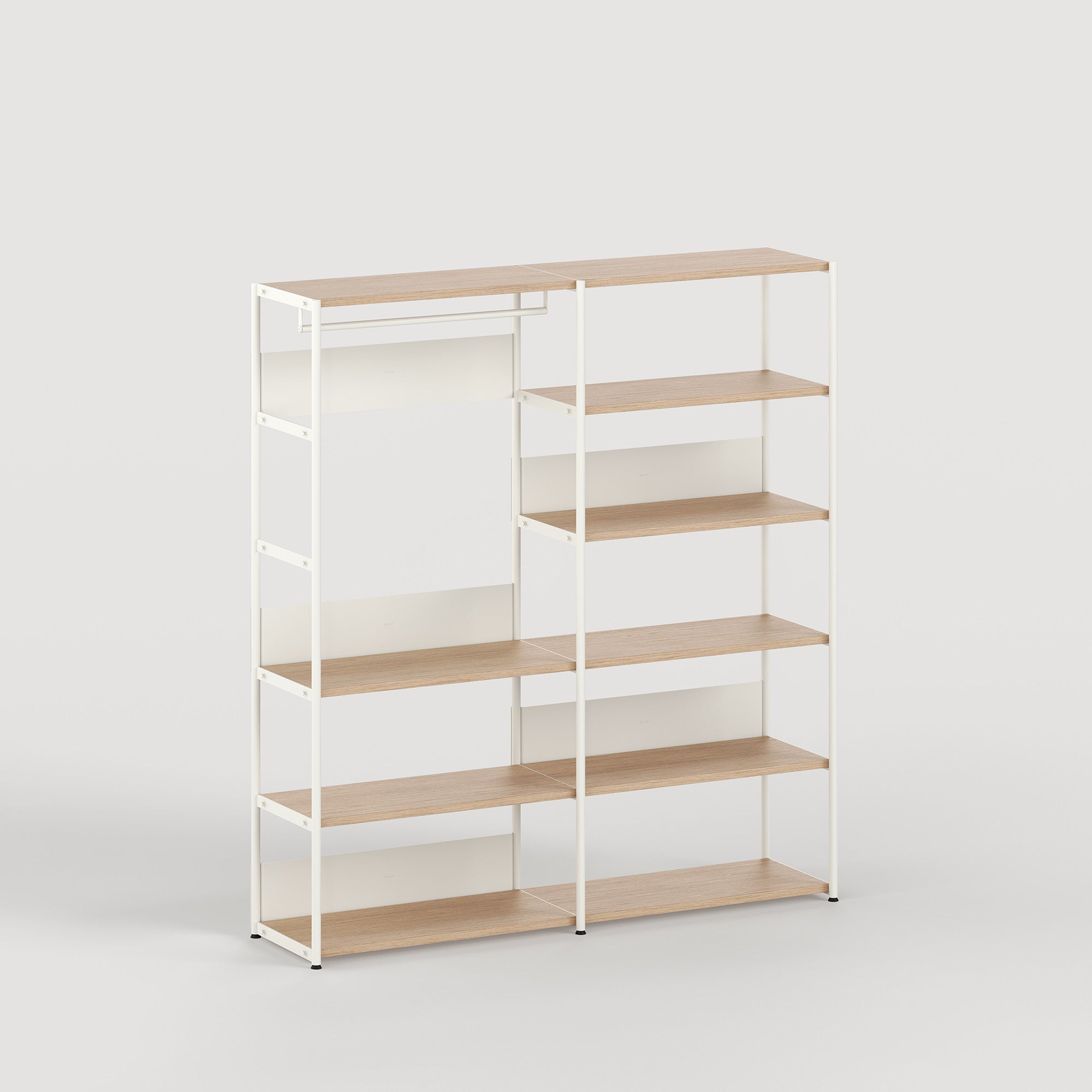tiptoe-unit-kleiderschrank-h180-215-x-b164-cm-ko-zertifiziertes-holz image 3