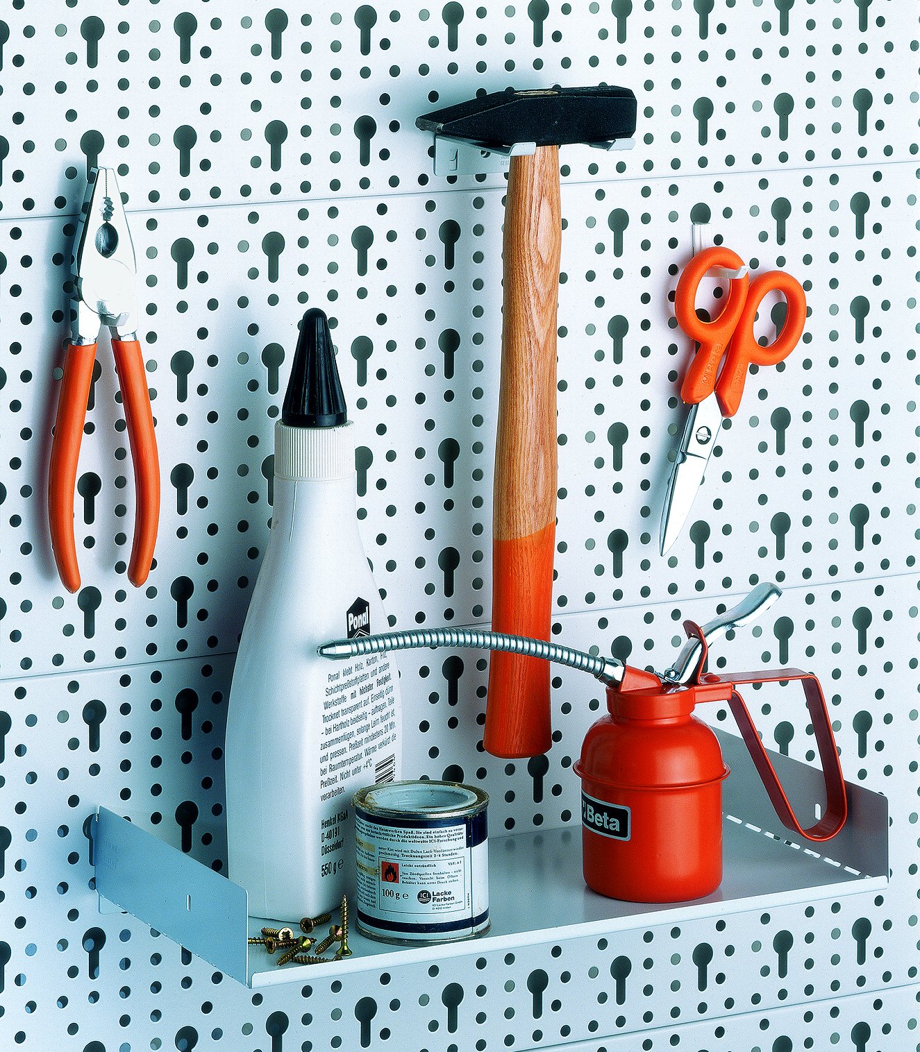 element-system-werkzeugablage-f-r-lochwand-310-x-150-x-40-mm-wei-2-st-ck image 3