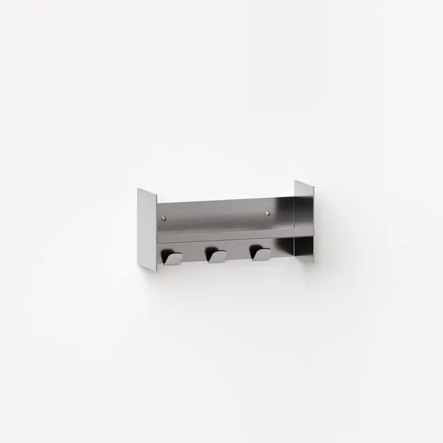 tiptoe-pli-wandgarderobenregal-core-edition-geb-rsteter-edelstahl image 1
