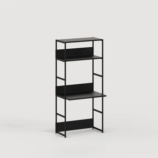 tiptoe-unit-schreibtischregal-h180-215-x-b84cm-pulverbeschichteter-stahl image 1