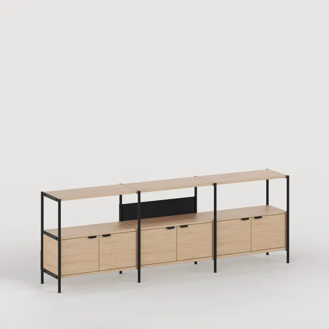 tiptoe-unit-regal-h75-bis-85-x-b244cm-ko-zertifiziertes-holz image 1