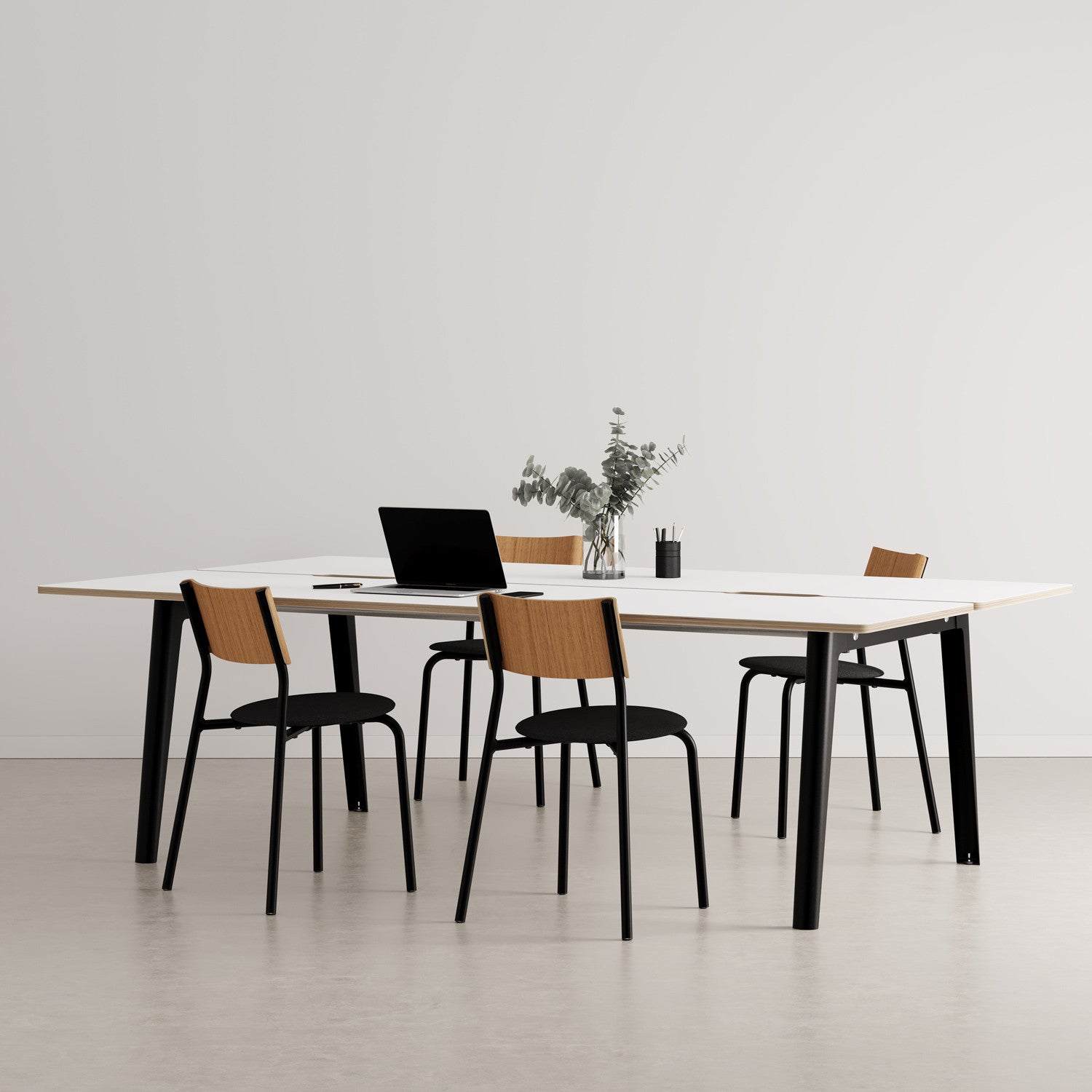 tiptoe-new-modern-open-space-schreibtisch-4-pl-tze-multiplex-wei image 2