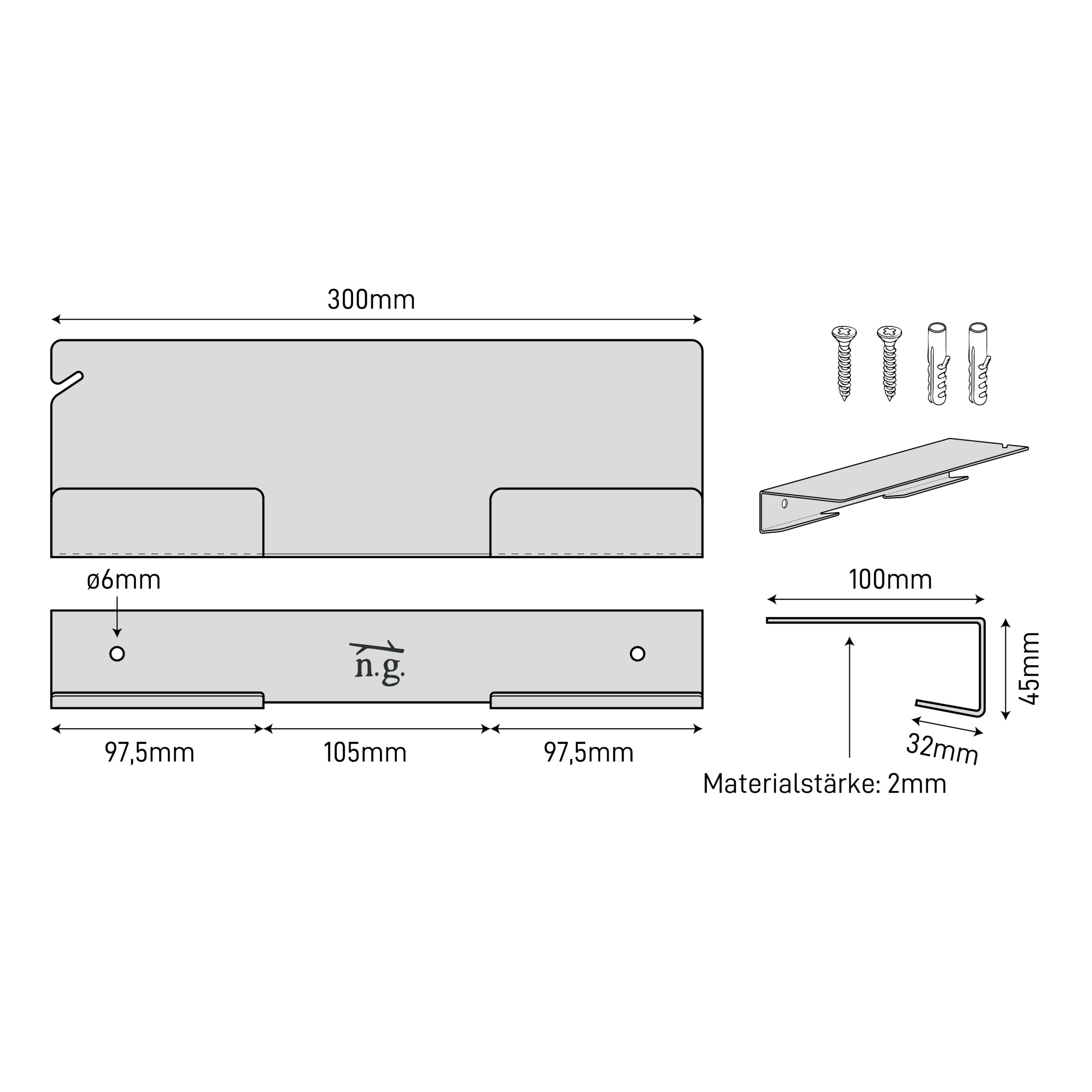 natural-goods-berlin-klean-abziehhalter-metall-ohne-bohren image 4