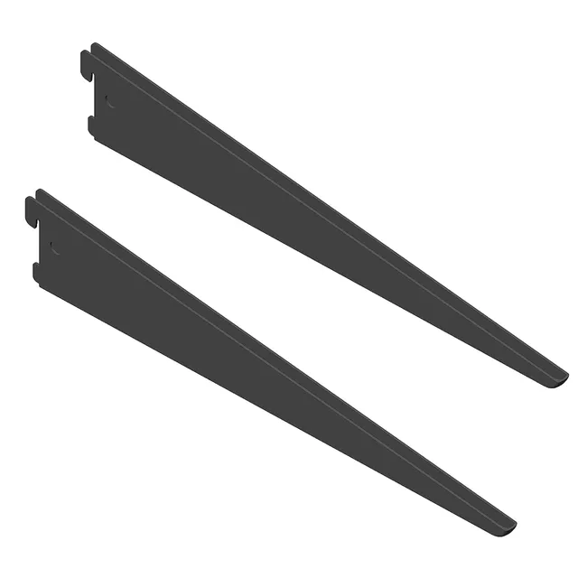 diy-element-system-u-tr-ger-370-mm-schwarz-matt-sicherheitstr-ger-2-st-ck-f-r-wa image 1