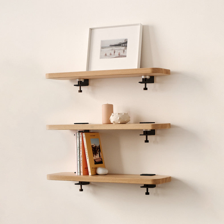 tiptoe-wandregal-set-bracket-3er-massive-eiche-60-bis-150cm image 2