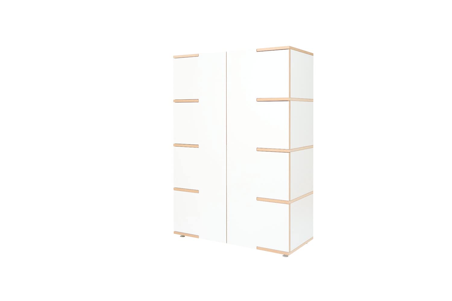 tojo-stau-high-holzschrank-100-x-45-x-145-cm-mdf-wei image 1
