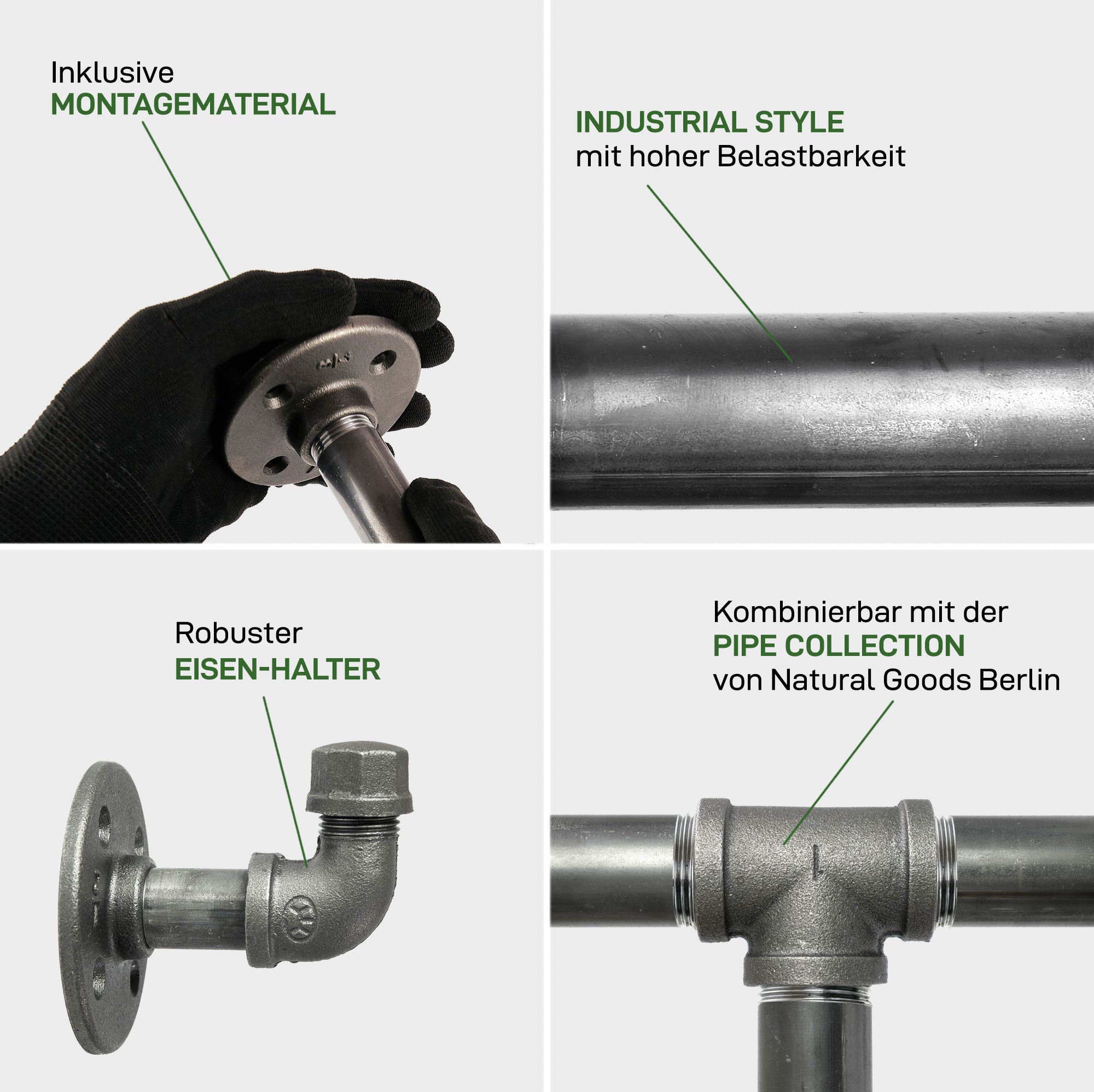 natural-goods-berlin-pipe-gard-hook-wandhaken-schwarz image 7
