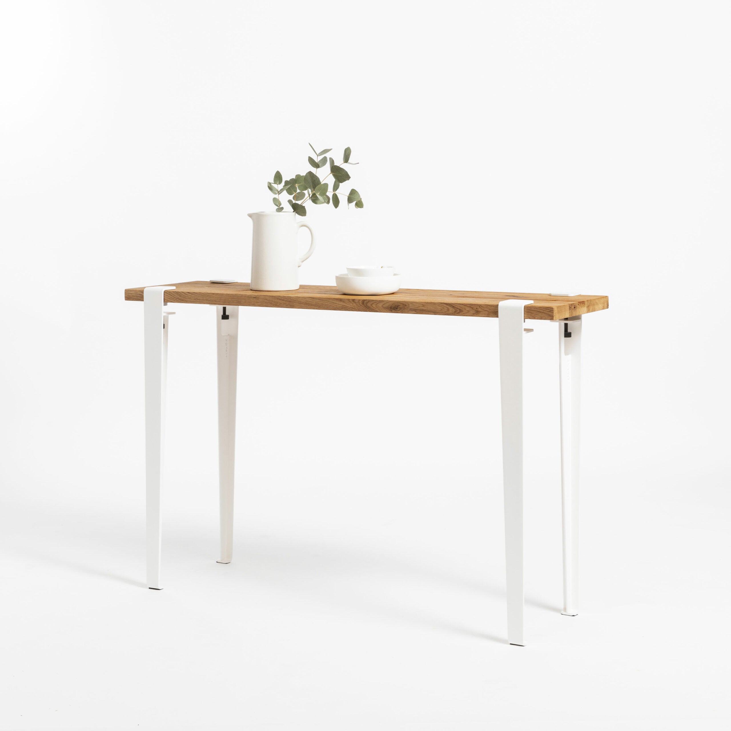 tiptoe-konsole-120x30cm-recyceltes-altholz-mit-stahlbeinen image 6
