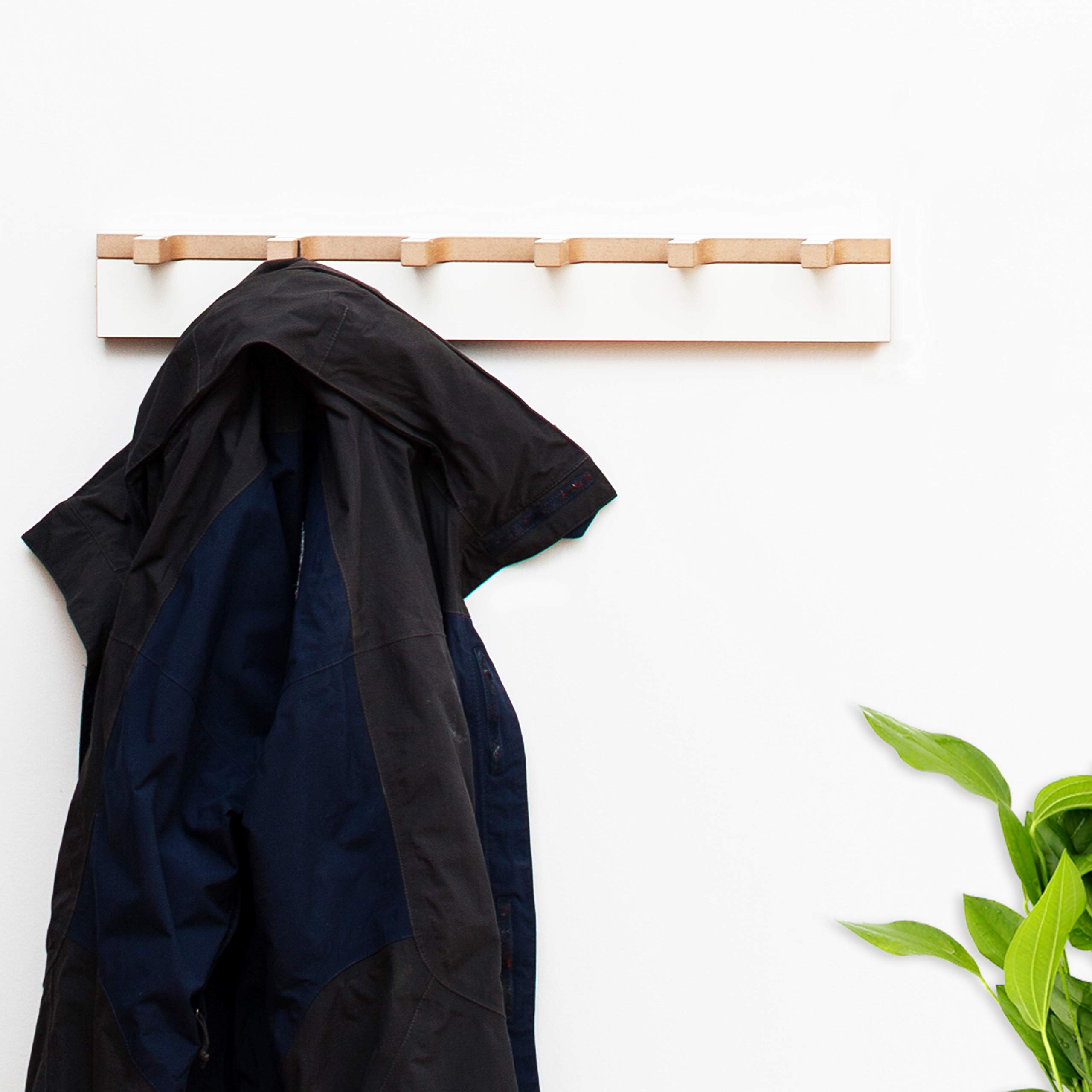 tojo-grad-i-garderobe-wandpaneel-wei-60x8-cm-mit-6-haken image 1