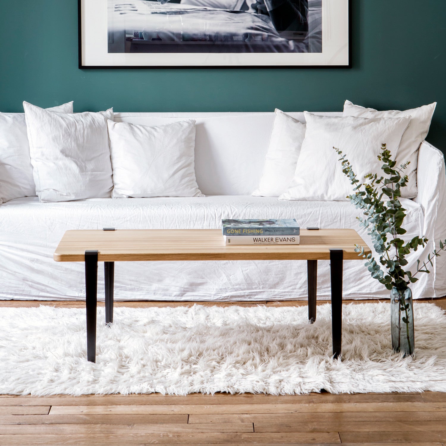 tiptoe-couchtisch-120x60cm-eiche-mit-43cm-stahlbeinen image 2