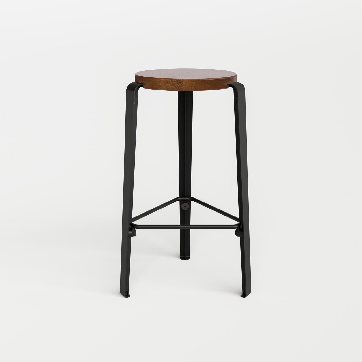 tiptoe-barhocker-lou-massive-eiche-66-76-cm-stahlgestell image 8