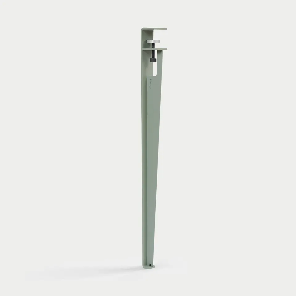 tiptoe-tisch-und-schreibtischbein-75-cm-stahl-mit-klemmmechanismus image 1